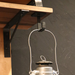 ＼送料無料／[Peck]日本製アイアンフック 取付簡単 店舗什器 荷物掛け 傘掛け フック 引っ掛け 収納 吊下-66- 13枚目の画像