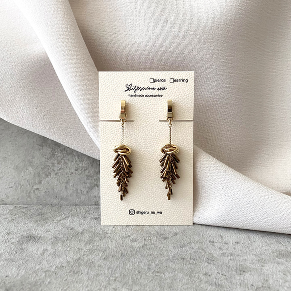 Ryui 片耳ピアスKenon earrings No.2 Ryui 片耳ピアスKenon earrings No.2