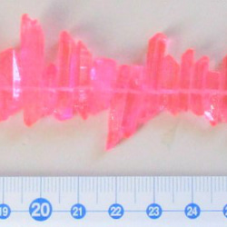 クリスタル（水晶）　氷柱（ナゲット）ピンク　1連　クリーマ最安 6枚目の画像