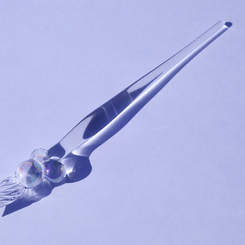 飾って使えるガラスペン しゃぼん玉 ガラスペン シャボン玉 ペン・筆記