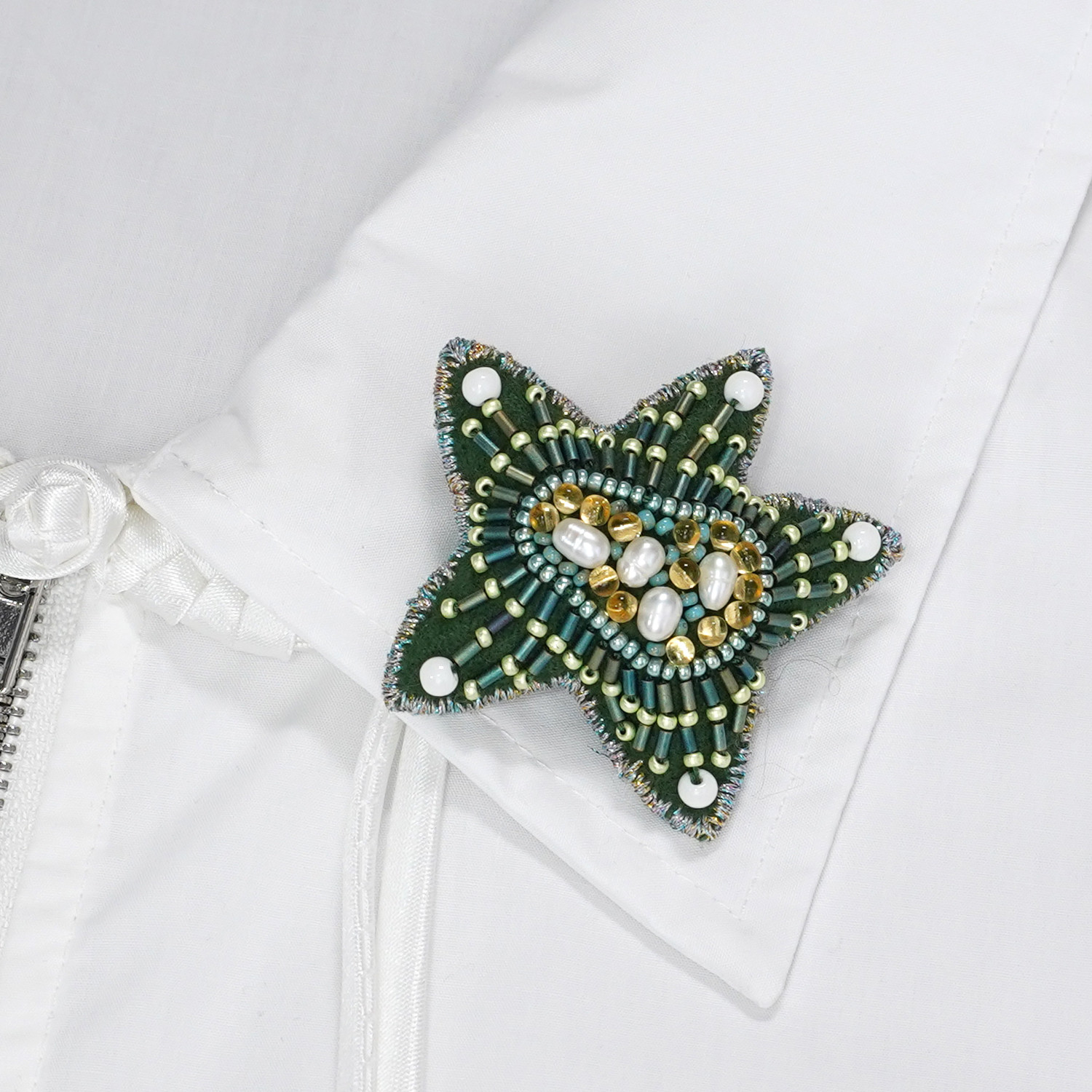 とても軽い星のブローチ 嬉しい気持ち　5