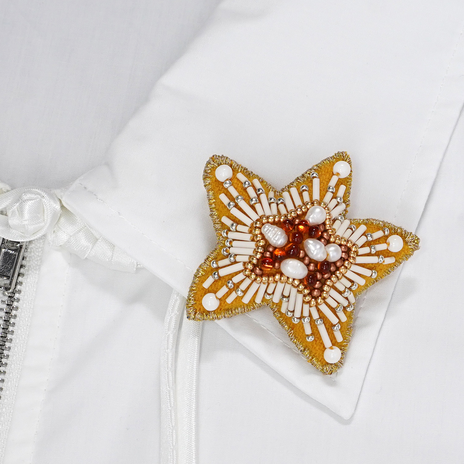 とても軽い星のブローチ 嬉しい気持ち　7