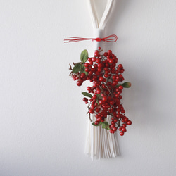 南天スワッグ しめ縄・しめ飾り coyote.flower 通販 13127303｜Creema