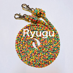 【京都くみひも×尾州かすり染】 伝統技術のコラボ！かわいいスマホショルダー スマホストラップ※送料無料※ 9枚目の画像