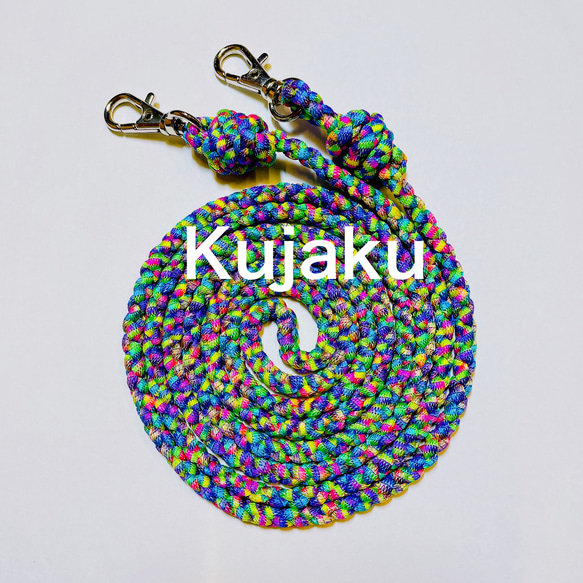 【京都くみひも×尾州かすり染】 伝統技術のコラボ！かわいいスマホショルダー スマホストラップ※送料無料※ 7枚目の画像