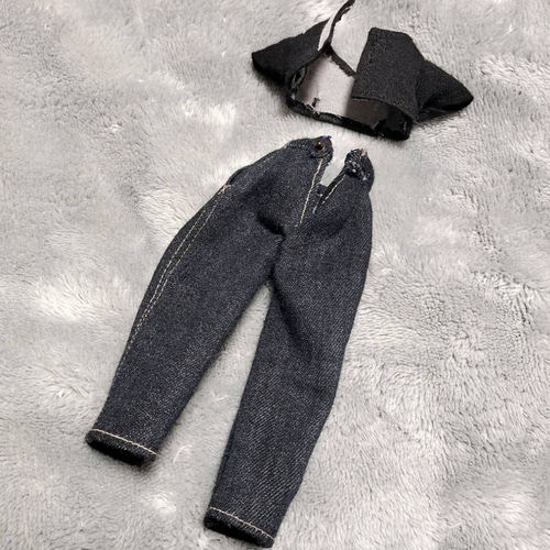 2点セット へそ出し パンツ Tシャツ リカちゃん ハンドメイド 服