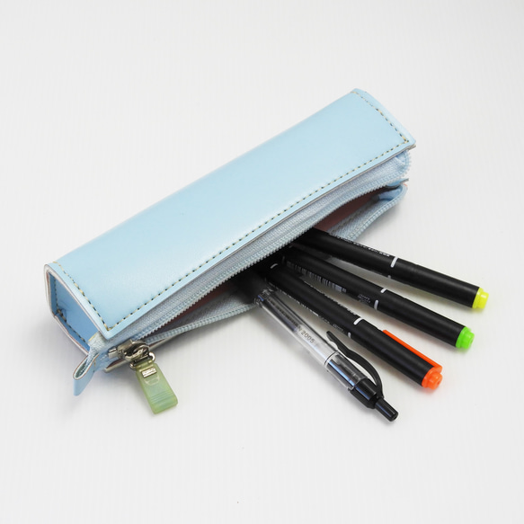 SDGs　ランドセルで作った　ペンケース　6色　★化粧筆の収納にも　送料無料 6枚目の画像