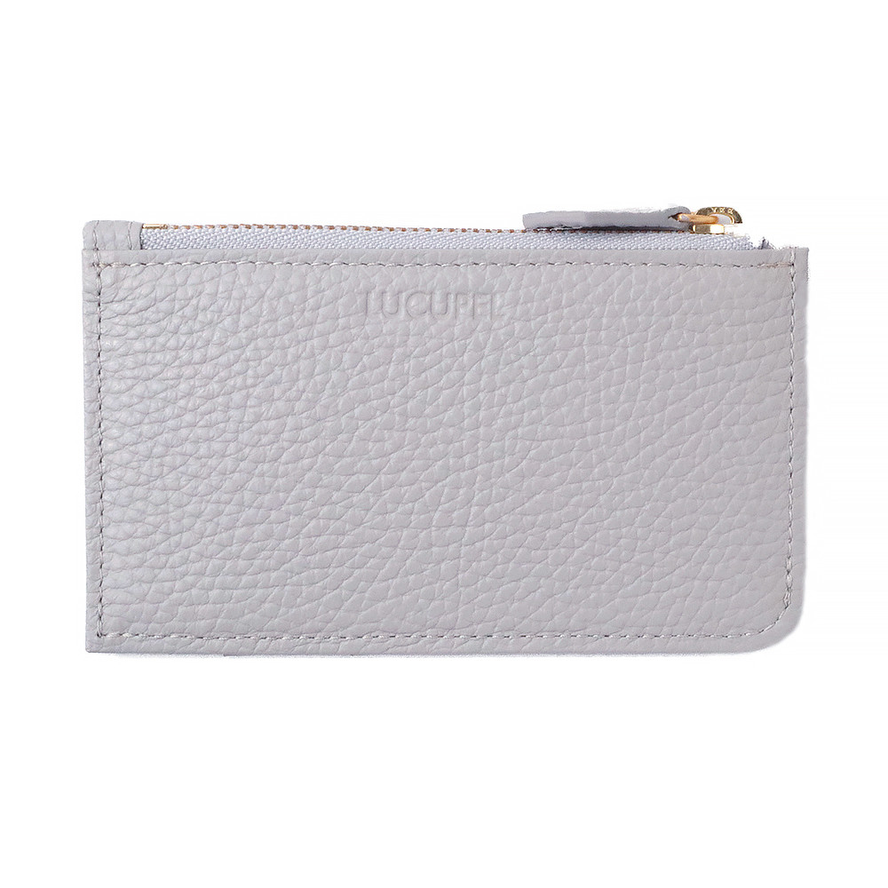 キャシュレスにおススメ”大人かわいい色味”のフラグメントケース/グレー