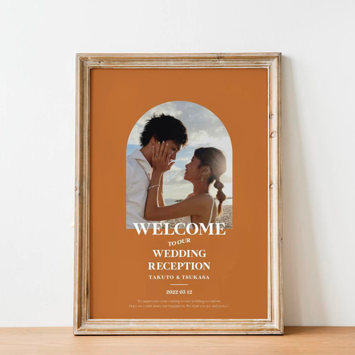 アメリカン☆★ウェルカムボード✨男前インテリア 選べるカラー｜ウェルカムボード｜アメリカンレトロ｜結婚式