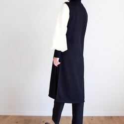 再販＊イベント♦︎普段着にも♦︎深サイドスリット ブラック♦︎M~3L♦︎丈調整対応 7枚目の画像