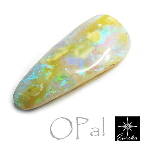 ボルダーオパール ルース 9.76ct 天然石 10月 誕生石 オーストラリア産 