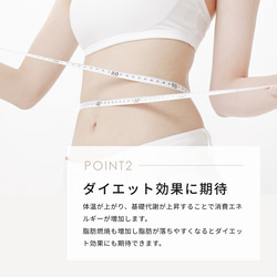 美容と健康を身体の内部からサポート テラ ビューティー　7分袖 Tシャツ（2サイズ） 【TB-006】女性用インナー 10枚目の画像