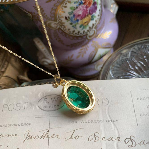 エメラルド グリーン アンティーク オールドベニス ウエスタン