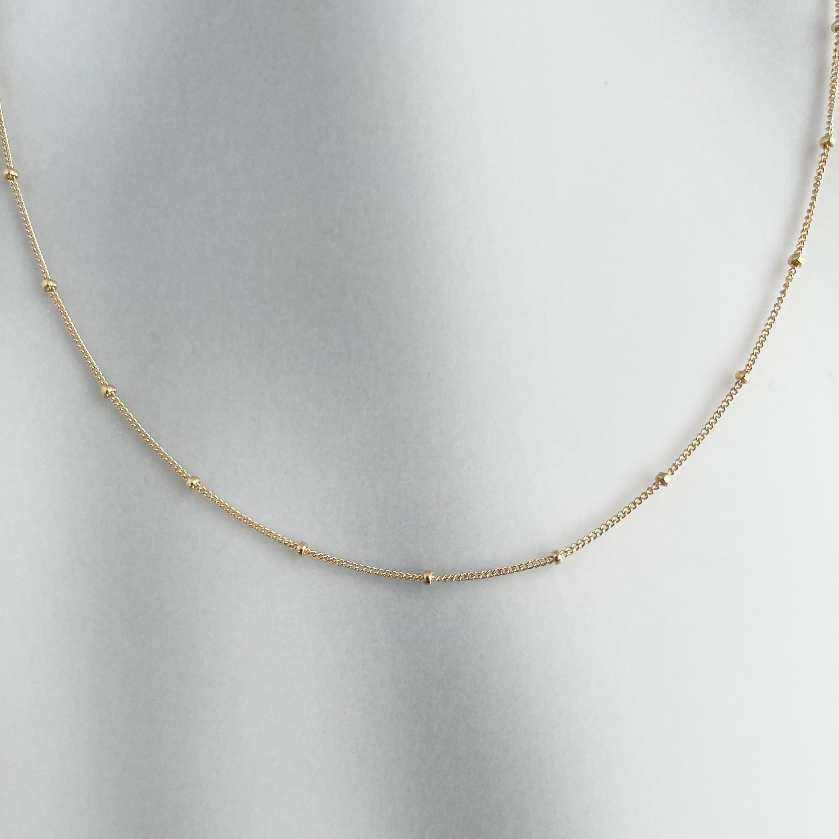 14kgf Satellite Necklace / Choker