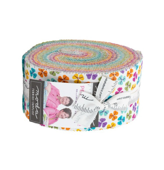 「Petal Power」 ジェリーロール moda 生地 カットクロス   Me & My Sister