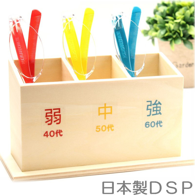 老眼鏡 強中弱 3本セット 日本製ディスプレー付き 木製 +1.0 +2.0 +3.0 受付 店頭 店舗 ホテル 旅館