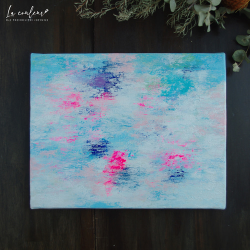 白い海　油絵　F3(273×220mm) 白い海油絵F3(273×220mm)