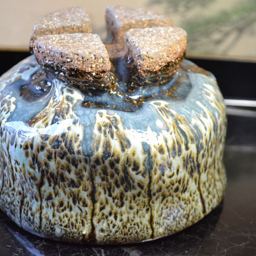 萩福壽作 古萩茶碗 割高台 姫萩茶碗 流れ釉 抹茶碗 仕覆 箱付 萩茶碗 14世坂高麗左衛門 萩焼 | 萩焼屋Hagiyakiya ネットショップ