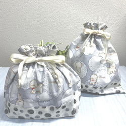 いちご ☆フルーツサンド お弁当袋 コップ袋 ハンドメイド ランチョンマット いちご ☆フルーツサンド お弁当袋 コップ袋 ハンドメイド