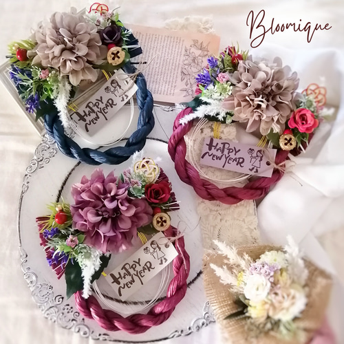 27.【早割り】2026.お正月リース.しめ縄リース.お正月飾り.しめ縄飾り