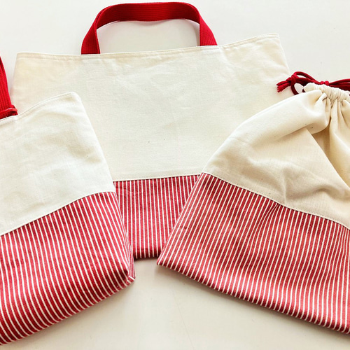 腹帯リメイク《セミオーダー通園グッズ》 レッスンバッグ MAHO工房