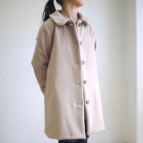 YONE 子供用ウールコートの型紙 年末年始のおでかけに 子供服 パターン 