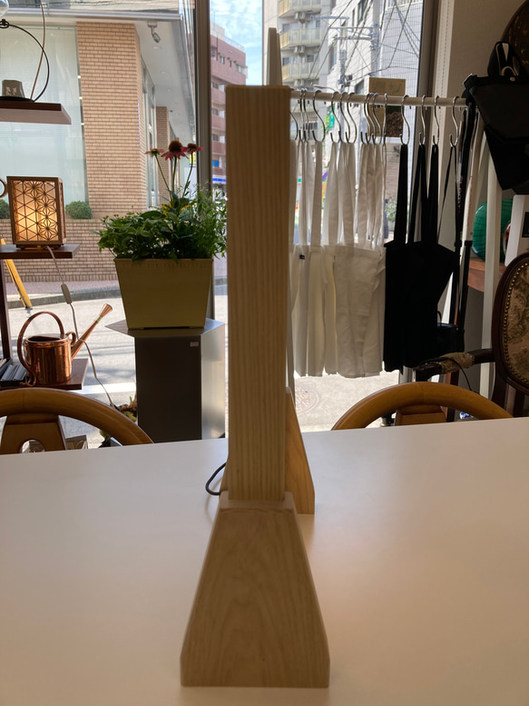 組子パネルを使った照明　受注生産 