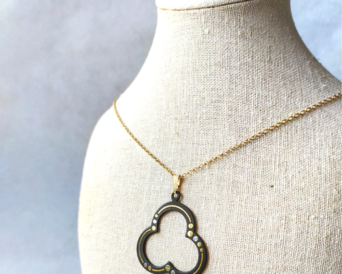 ペンダント 肥後象がん K24 K18 14KGF ネックレス・ペンダント 光香