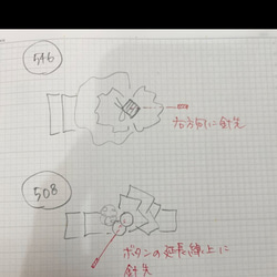 ☆専用ページ☆No.546 ＋508 クラシカル エレガントなピン 6枚目の画像