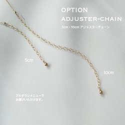 14kgf Gold Bead Necklace 6枚目の画像