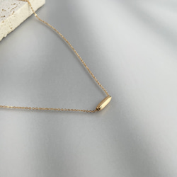 14kgf Gold Bead Necklace 5枚目の画像