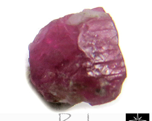 ルビー 原石 1.6ct アフガニスタン産 非加熱 結晶 天然石 trg167