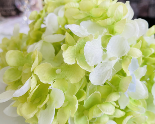 【あさ】モールフラワー　紫陽花3セット あさ様専用】モールフラワー 紫陽花3セット - メルカリ