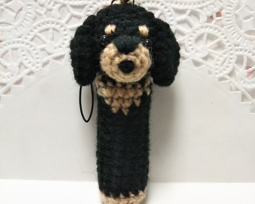 あみぐるみ リップケース ダックスフンド その他ケース mikan-ya 通販