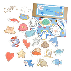 フレークシール】ファーファーの夏祭り【送料込】 シール・ステッカー