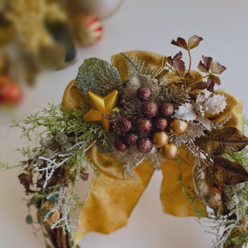 ▲あちゃちゅむ クリスマスリース △あちゃちゅむ クリスマスリース