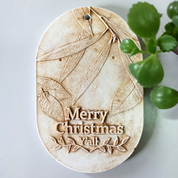 【クリスマスギフトボックス】 植物レリーフ・交換プレゼント ディフューザーストーン ウォールデコレーション オーナメント 1枚目の画像