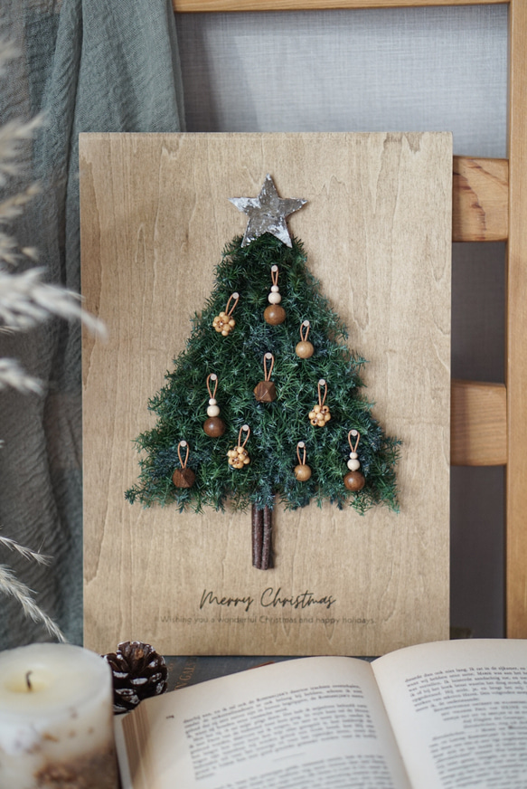 木を楽しむクリスマスツリーボード 8枚目の画像
