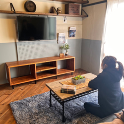あなただけのテレビボード【自由設計】テレビ台 ロング 1800×400×400mm