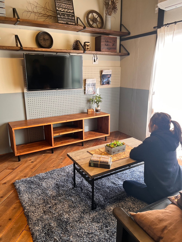 あなただけのテレビボード【自由設計】テレビ台 ロング 1800×400×400mm