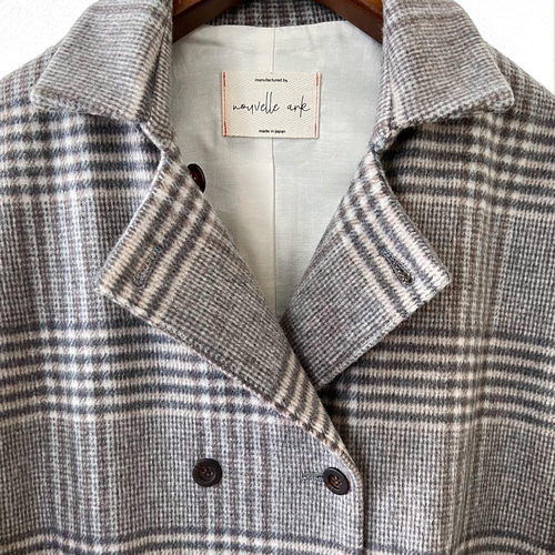 レディス【ladies】《グレージュ色》S100原料最上質ラムウール素材使用