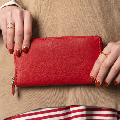 在庫限りの特選SALE】財布 長財布 本革 レザー ラウンドファスナー 大