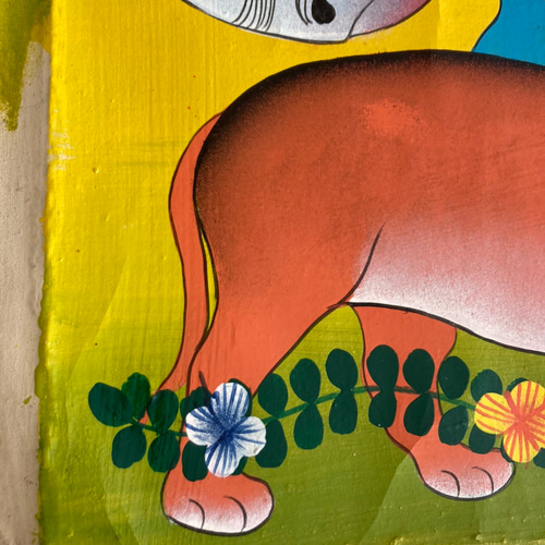 ☆50%off☆ アフリカ絵画『 Big 5＆ Animals 』ティンガティンガ