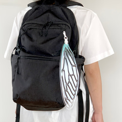 せみうちわ透明 cicada fan clear 8枚目の画像