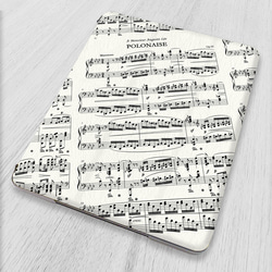再販♪『ショパン 英雄ポロネーズ』軽量♪iPadケース Pro mini6 Air5 第9世代 ピアノ　レッスン 1枚目の画像