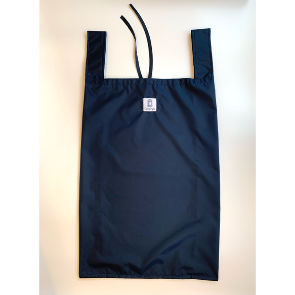 Large Nylon Eco Bag 大きめナイロンエコバッグ 3枚目の画像