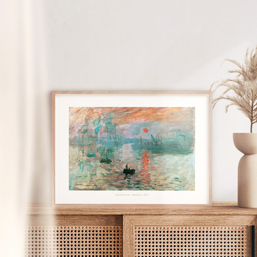 No.227フレーム付きキャンバスアートインテリア花の絵画アートポスター