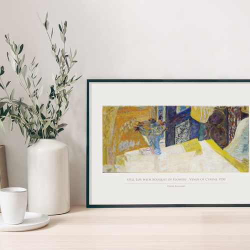 ピエール・ボナール Still Life 花 アートポスター 名画 絵画