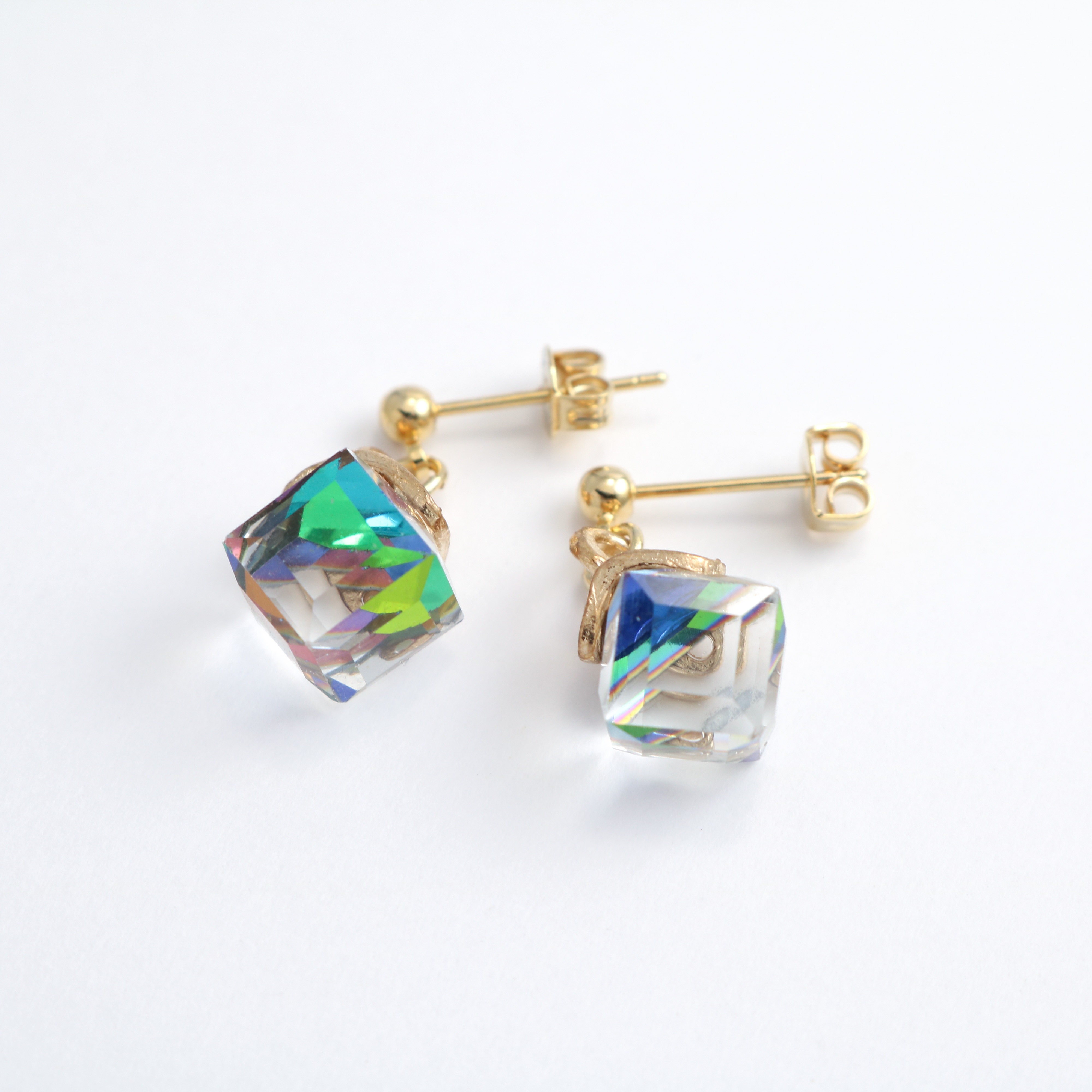 アンティーク ピアス フランスアンティーク ヨーロッパ クリスタル ガラス アンティーク ピアス フランスアンティーク ヨーロッパ