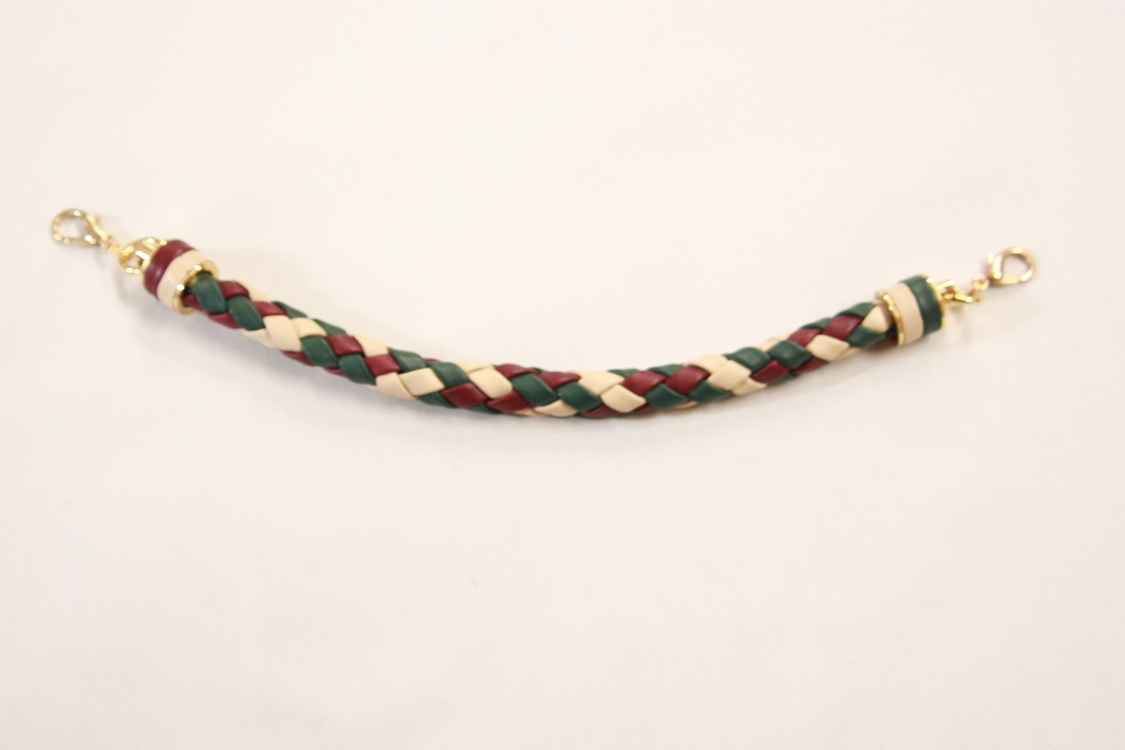 革の羽織紐(クリスマス)